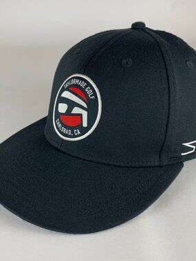 TaylorMade P-790 Stealth Black Snapback Adjustable Hat
